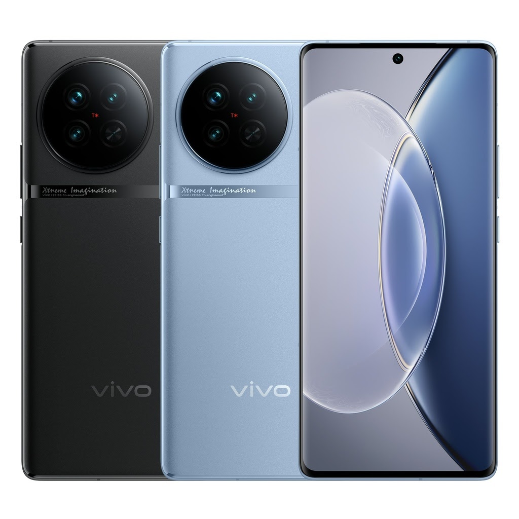 vivo X90配有「極光藍」、「星光黑」兩色供選擇，建議售價27,888元.jpg