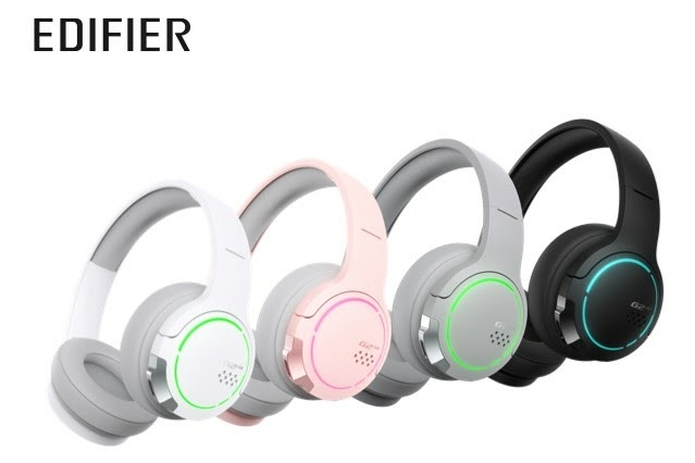 G2BT 低延遲電競耳罩耳機提供黑、白、灰、粉四款潮流配色，讓日常外出配戴也有型不突兀.jpg