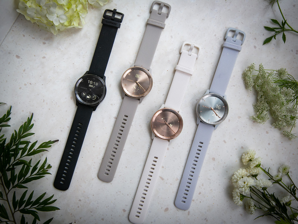 Garmin寵愛女性，國際婦女節推全新「vívomove Trend指針智慧腕錶」，經典指針揉合智慧科技，3月2日正式在台開賣.jpg