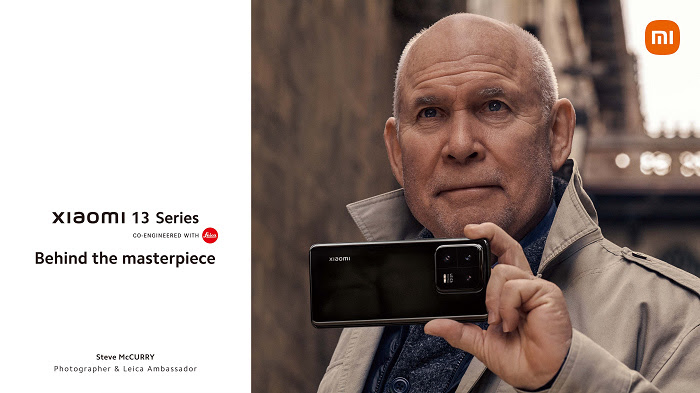 nEO_IMG_國際攝影名人堂攝影大師、徠卡名人堂獎（Leica Hall of Fame Award）首位得獎者、徠卡形象大使Steve McCURRY對Xiaomi 13 Series在國際市場首發表達了興奮之意.jpg