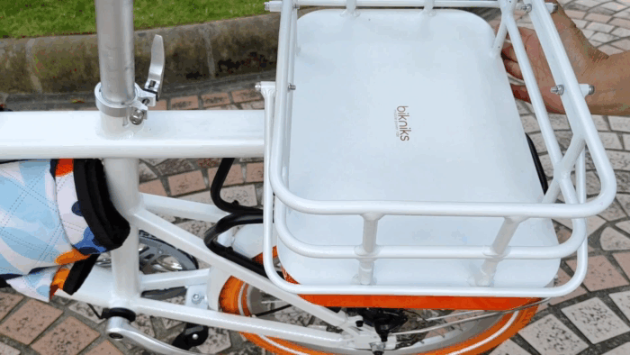 Bikniks 超電力野餐行旅車 ，首創置物籃+充電功能合一